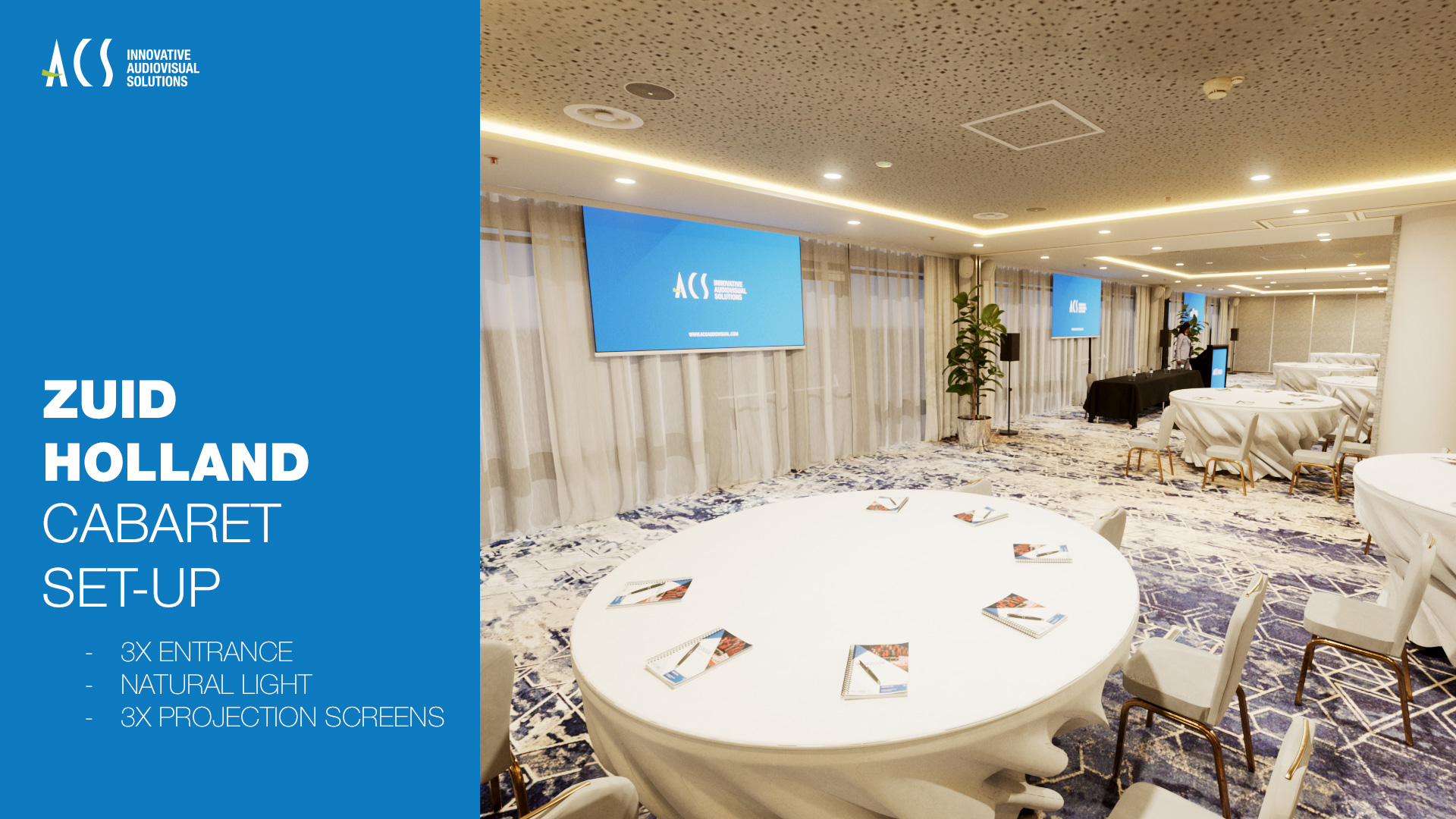 Zuid-Holland Cabaret set-up